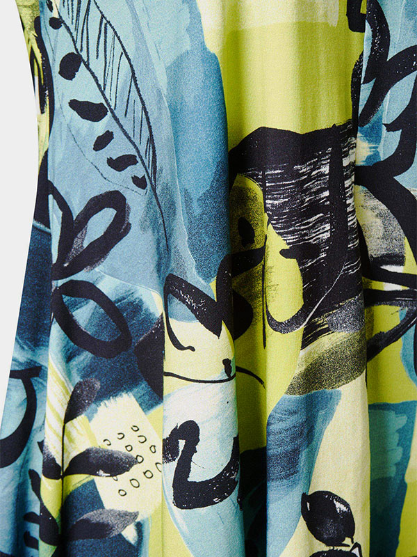 SATINA TEA - Plus Size Jurk fra Pont Neuf