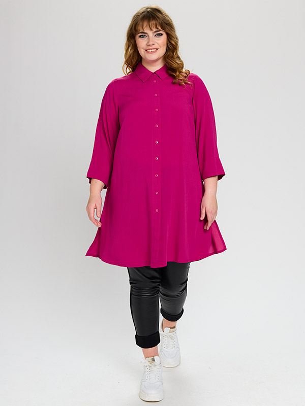 SEMILIE - Plus Size Overhemd fra Studio