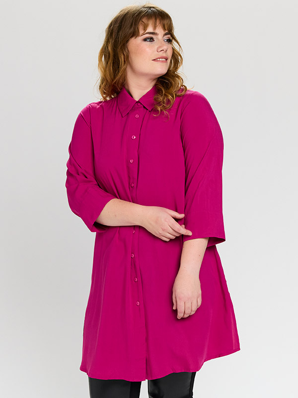SEMILIE - Plus Size Overhemd fra Studio