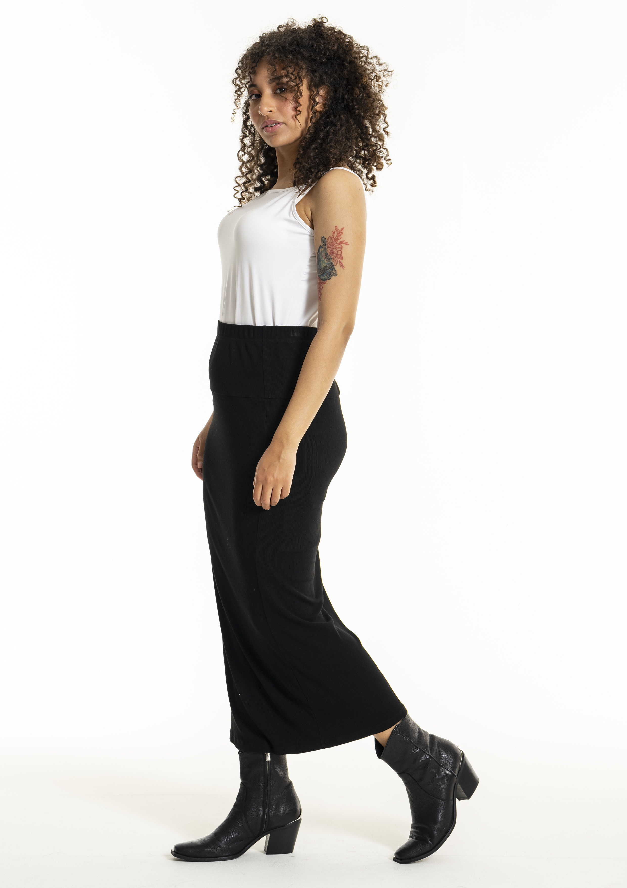 FANNI - Plus Size Skirt fra Studio