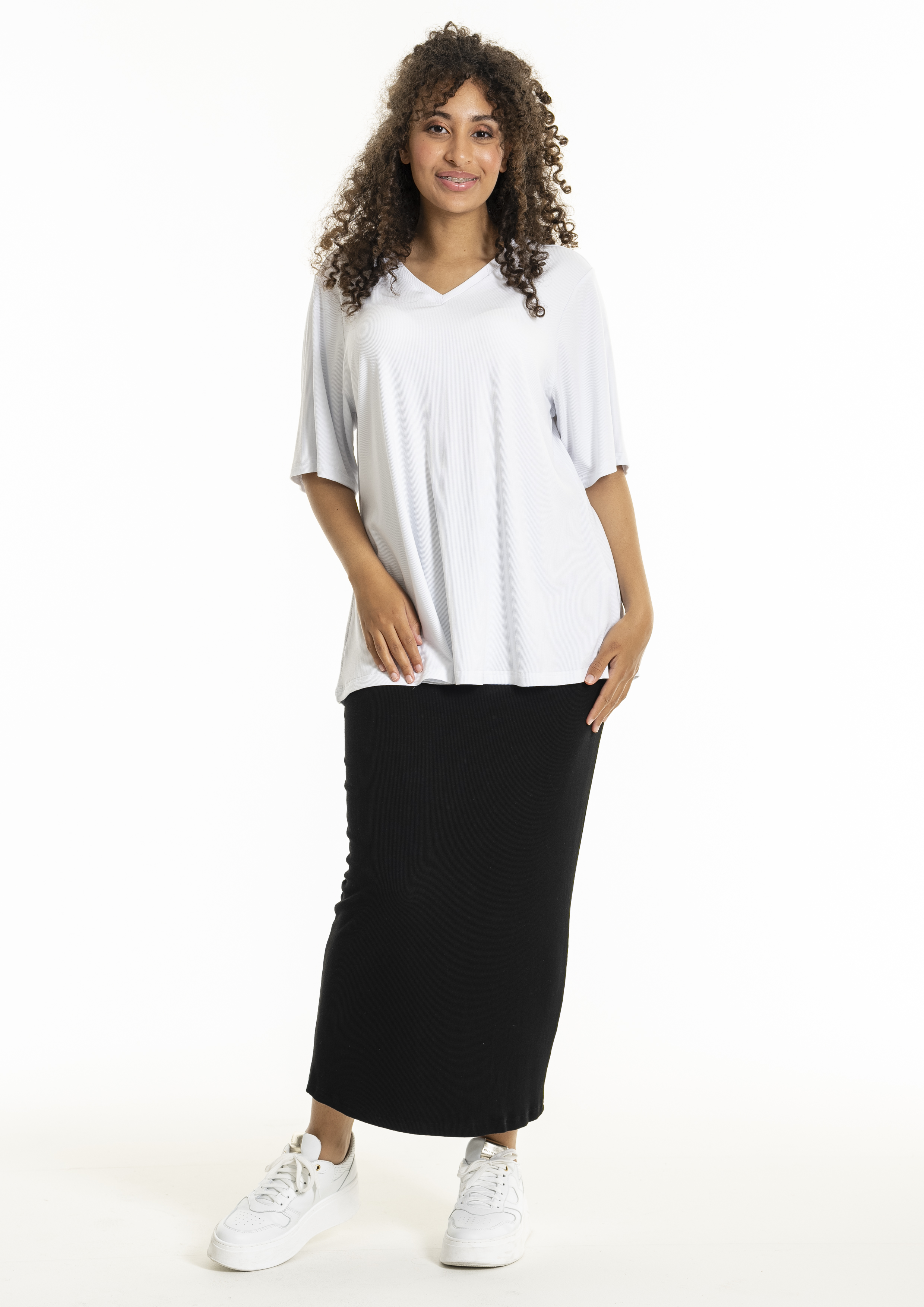 FANNI - Plus Size Skirt fra Studio