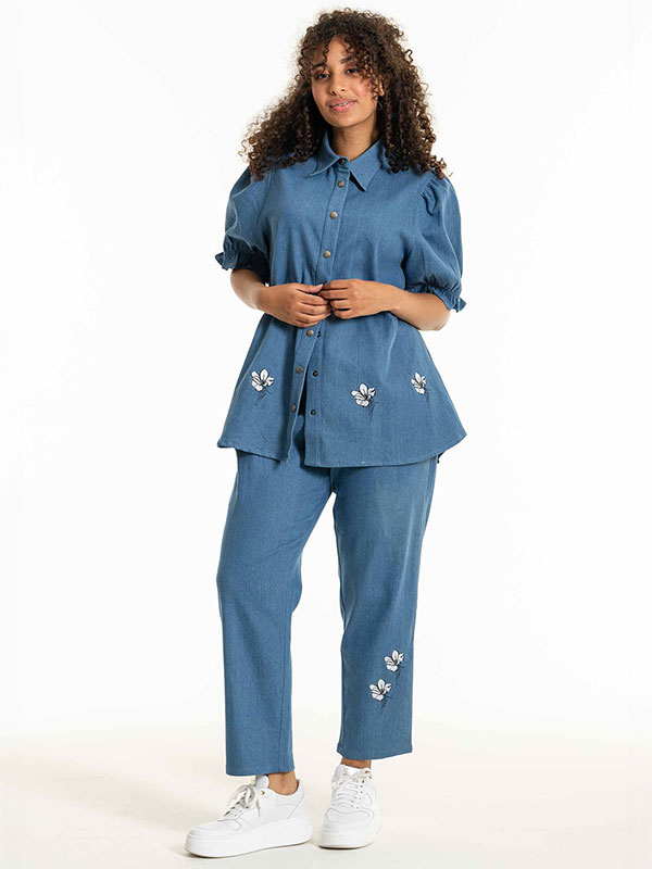 DRUNA - Plus Size Broek fra Studio