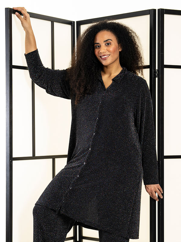 EMILIE - Plus Size Overhemd fra Studio