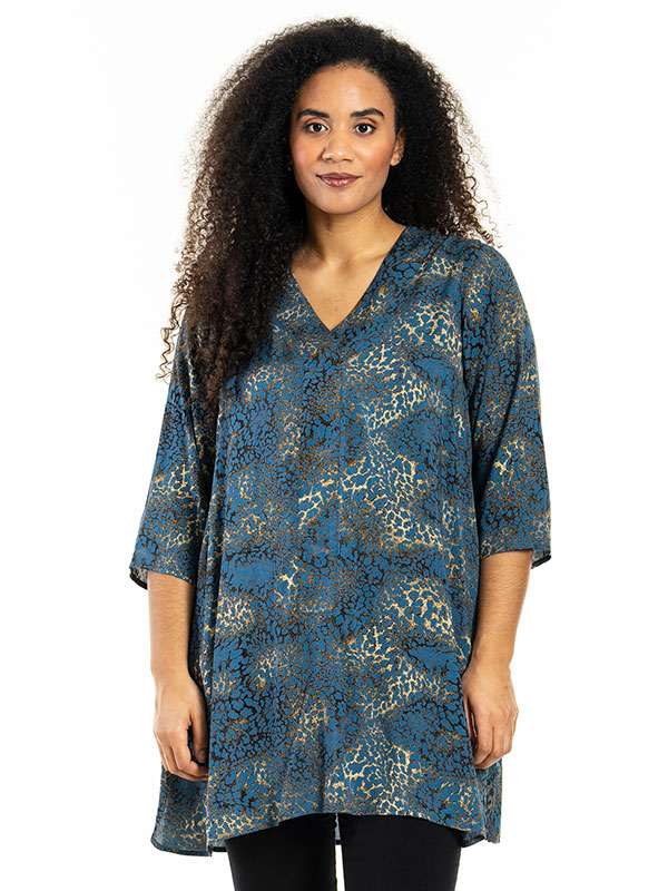 ELMA - Plus Size Overhemd fra Studio