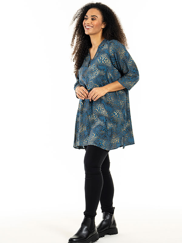 ELMA - Plus Size Overhemd fra Studio