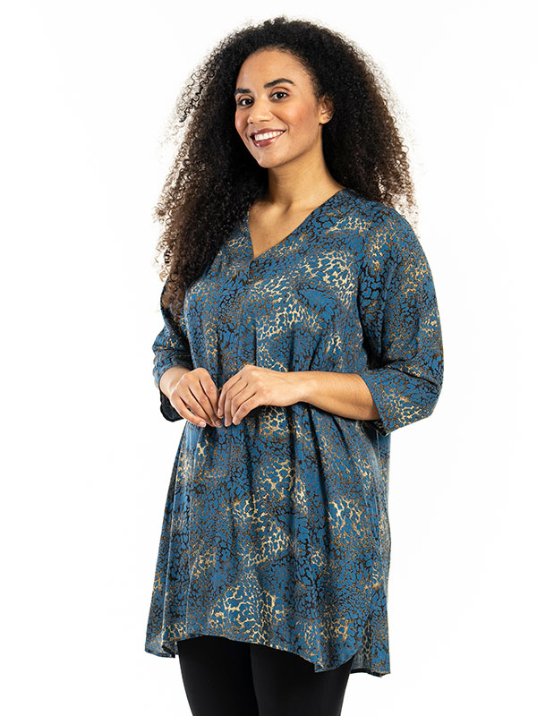 ELMA - Plus Size Overhemd fra Studio
