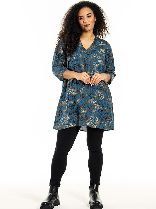 ELMA - Plus Size Overhemd fra Studio