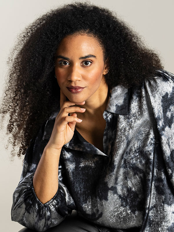 TIFF - Plus Size Overhemd fra Studio