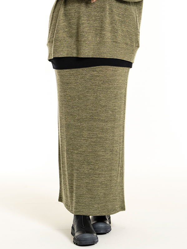 FANNI - Plus Size Skirt fra Studio