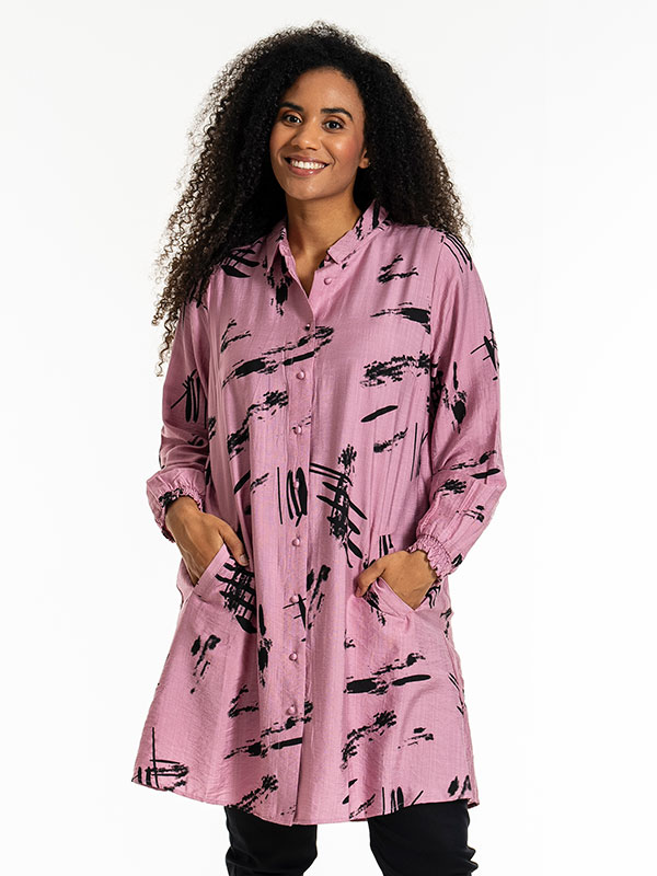 EMILIE - Plus Size Overhemd fra Studio
