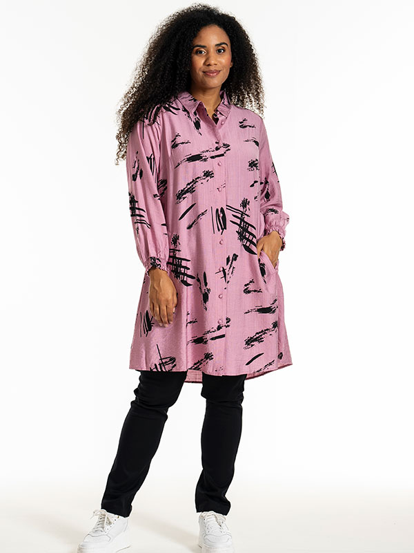 EMILIE - Plus Size Overhemd fra Studio