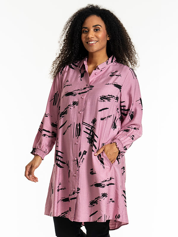 EMILIE - Plus Size Overhemd fra Studio