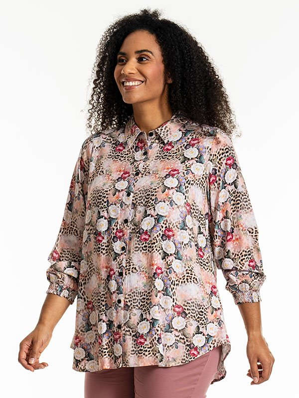 JEANNY - Plus Size Overhemd fra Studio
