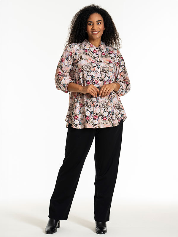 JEANNY - Plus Size Overhemd fra Studio