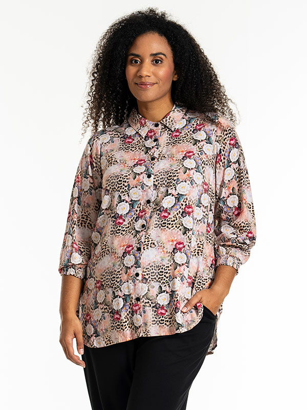 JEANNY - Plus Size Overhemd fra Studio