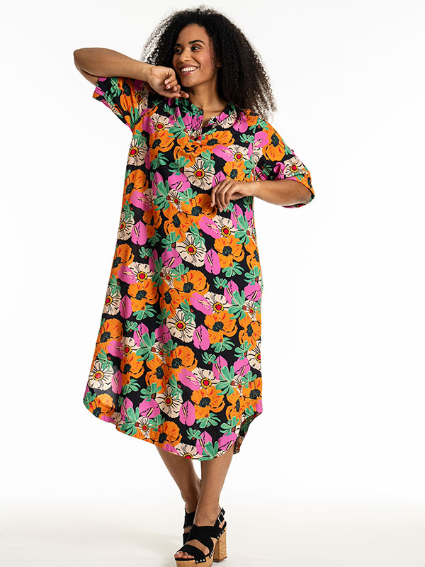 BIDIANA - Plus Size Jurk fra Studio