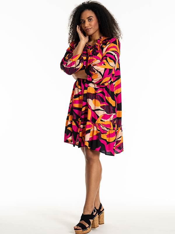 JEANETT - Plus Size Jurk fra Studio