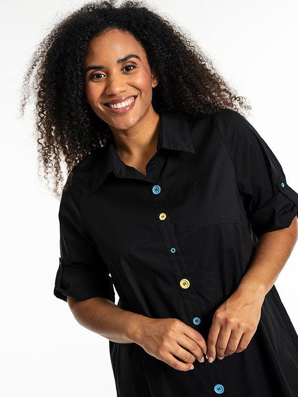 JANIKA - Plus Size Overhemd fra Studio