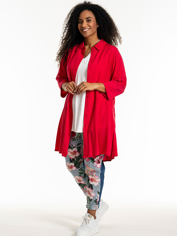 EMILIE - Plus Size Overhemd fra Studio