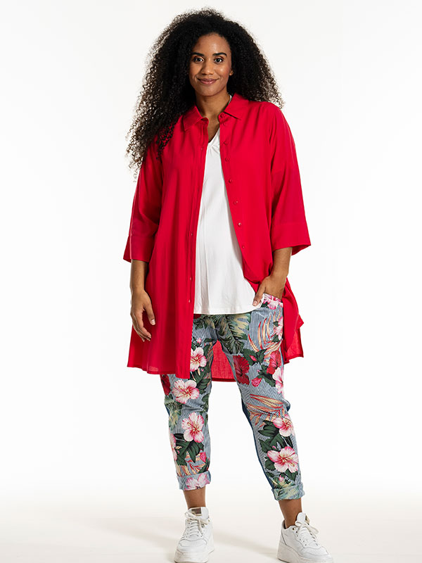 EMILIE - Plus Size Overhemd fra Studio