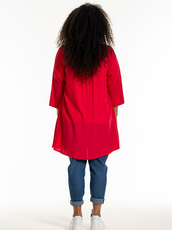 EMILIE - Plus Size Overhemd fra Studio