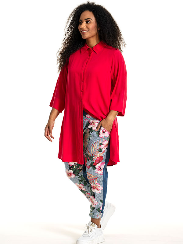 EMILIE - Plus Size Overhemd fra Studio