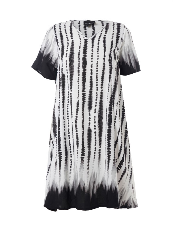BIRGITTE - Plus Size Jurk fra Studio