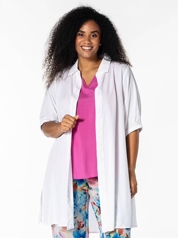 EMILIE - Plus Size Overhemd fra Studio