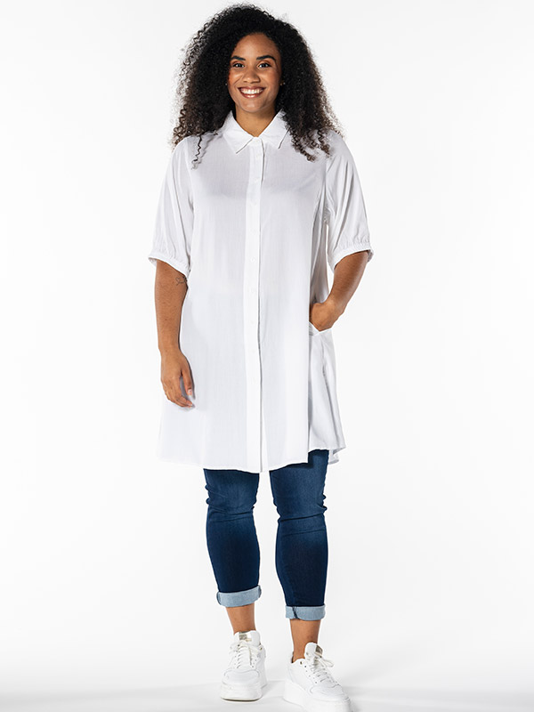 EMILIE - Plus Size Overhemd fra Studio