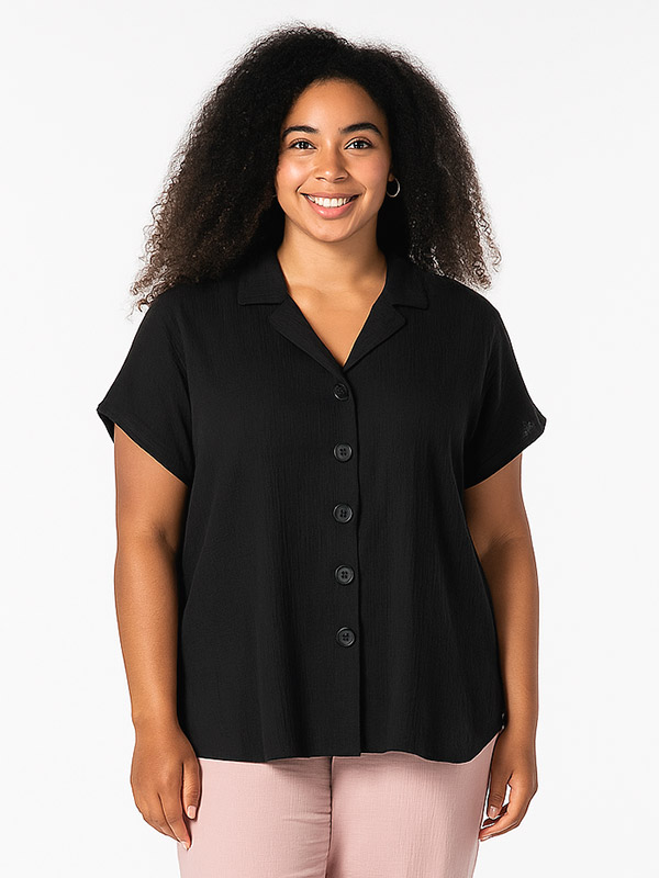 DARIA - Plus Size Overhemd fra Studio
