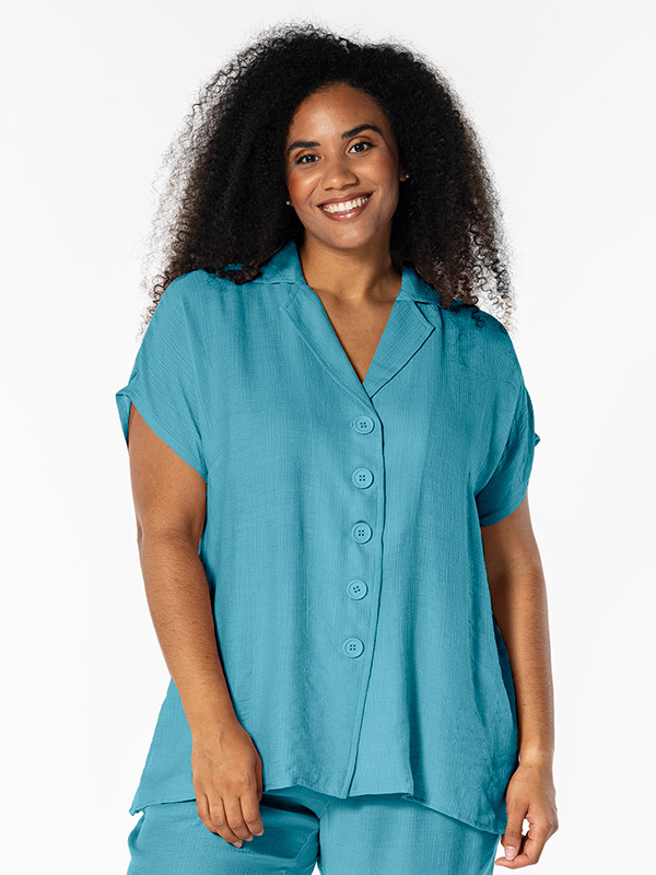 DARIA - Plus Size Overhemd fra Studio