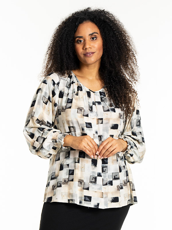 INGRED - Plus Size Blouse fra Studio