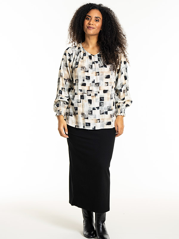INGRED - Plus Size Blouse fra Studio