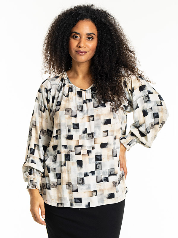 INGRED - Plus Size Blouse fra Studio