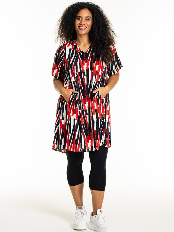 BIRGITTE - Plus Size Jurk fra Studio