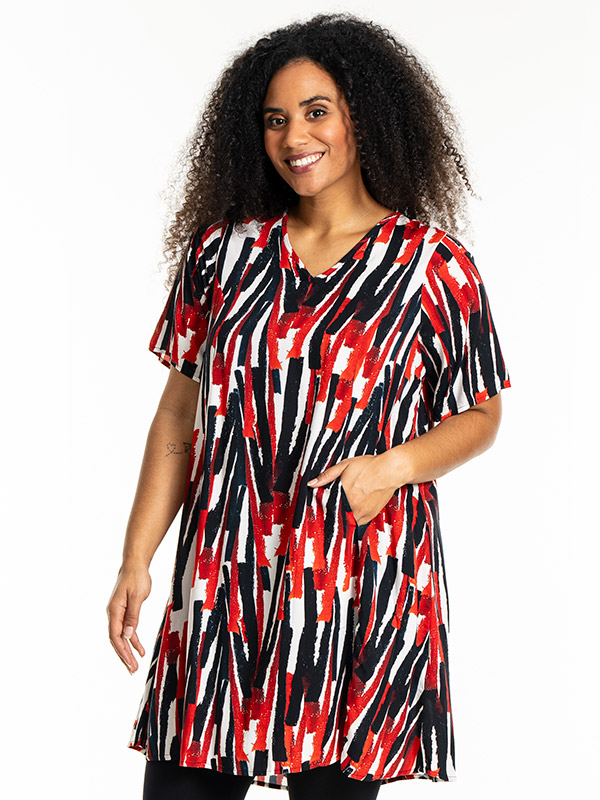 BIRGITTE - Plus Size Jurk fra Studio