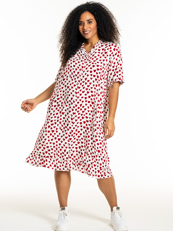 SALLY - Plus Size Jurk fra Studio