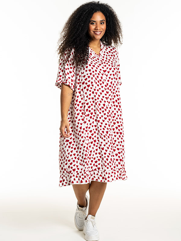 SALLY - Plus Size Jurk fra Studio