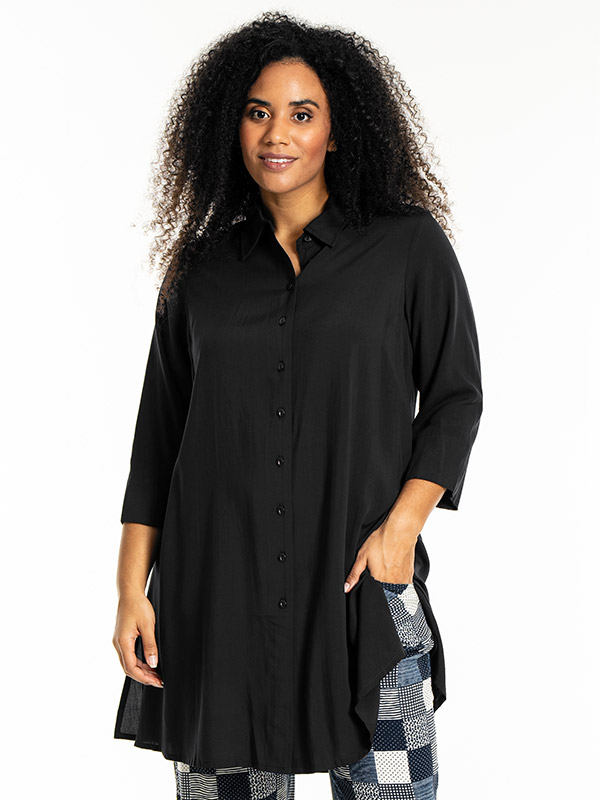 EMILIE - Plus Size Overhemd fra Studio
