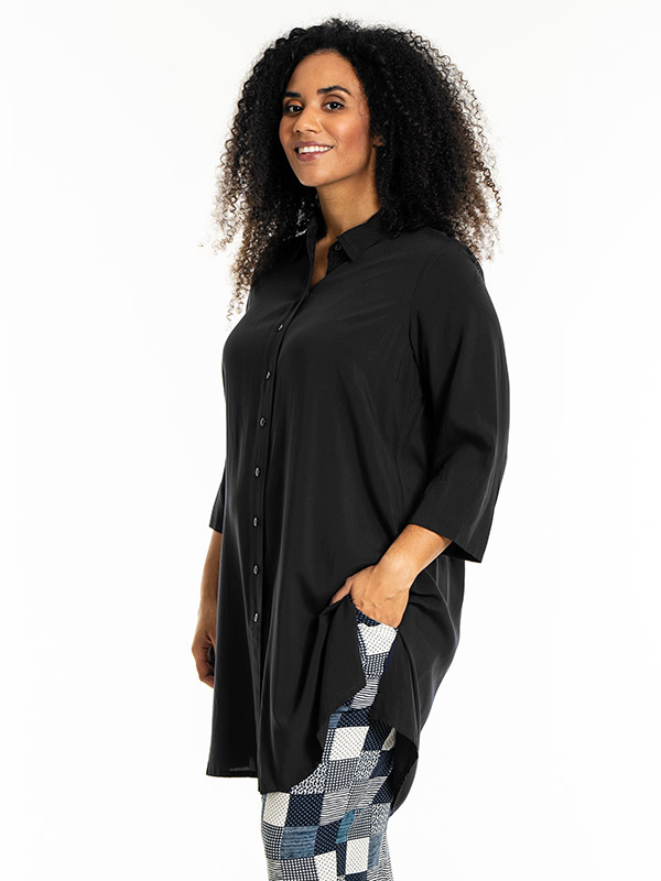 EMILIE - Plus Size Overhemd fra Studio