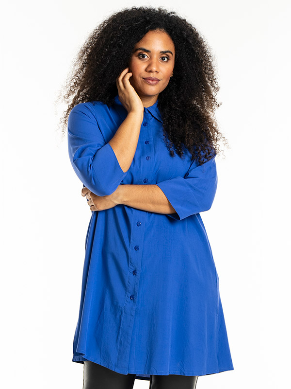 EMILIE - Plus Size Overhemd fra Studio