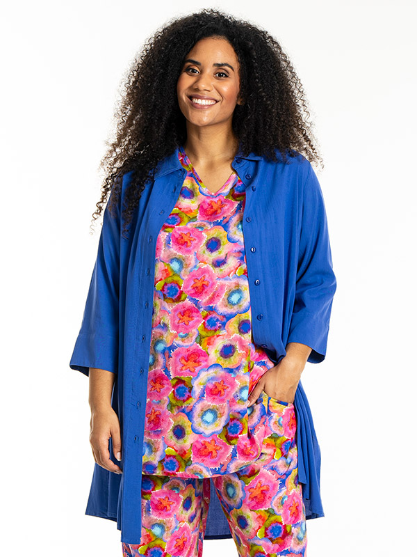 EMILIE - Plus Size Overhemd fra Studio