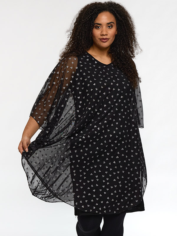SBIANCA - Plus Size Jurk fra Studio