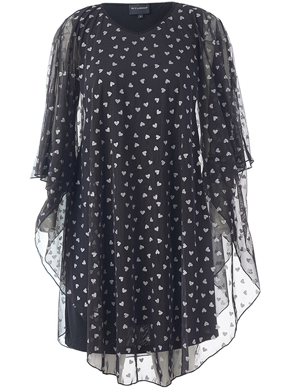 SBIANCA - Plus Size Jurk fra Studio