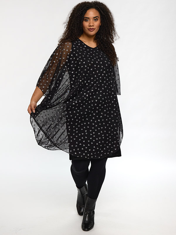 SBIANCA - Plus Size Jurk fra Studio