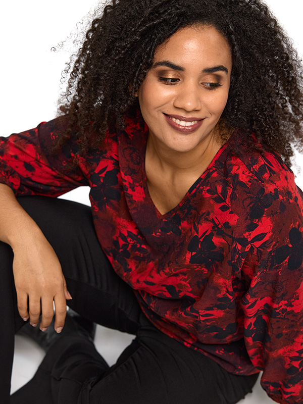 SSINE - Plus Size Blouse fra Studio