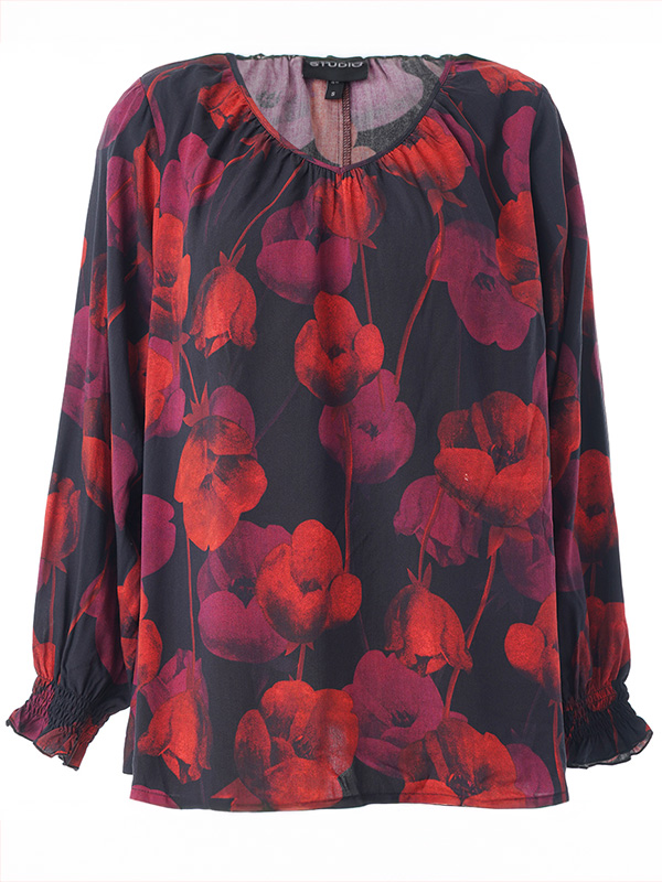 SINGRED - Plus Size Blouse fra Studio