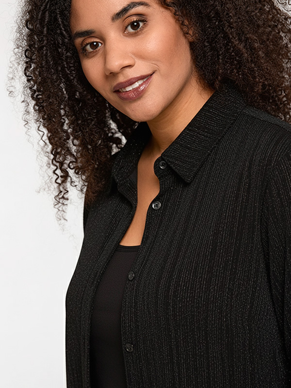 SEMILIE - Plus Size Overhemd fra Studio