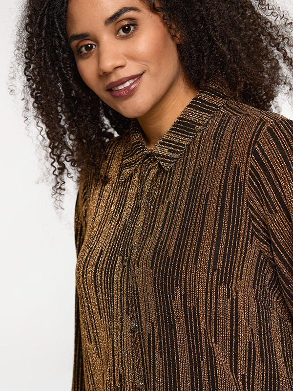 SEMILIE - Plus Size Overhemd fra Studio