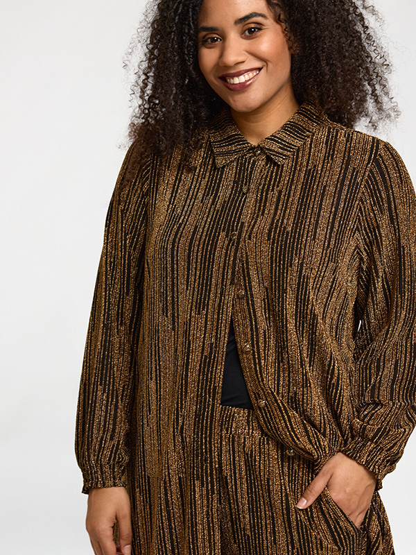 SEMILIE - Plus Size Overhemd fra Studio